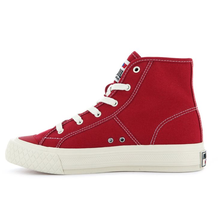 Baskets Palladium Palla Louvel High Tops Homme Rouge | FR NJM084Y